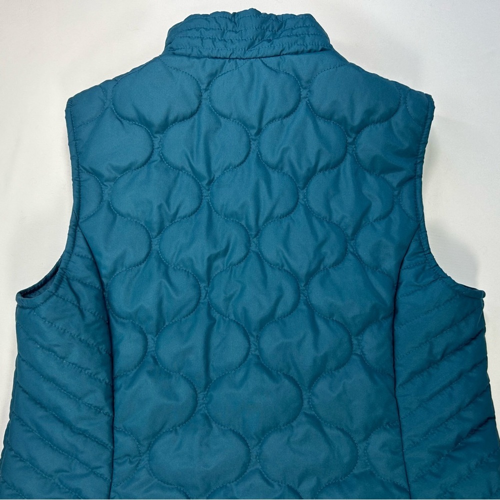 Black Rivet Quilted Puffer Vest Size Medium Women's - Picture 5 of 10